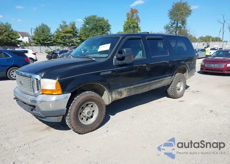 2000 Ford Excursion Xlt из США, поврежденный, VIN 1FMNU41S8YEC18330